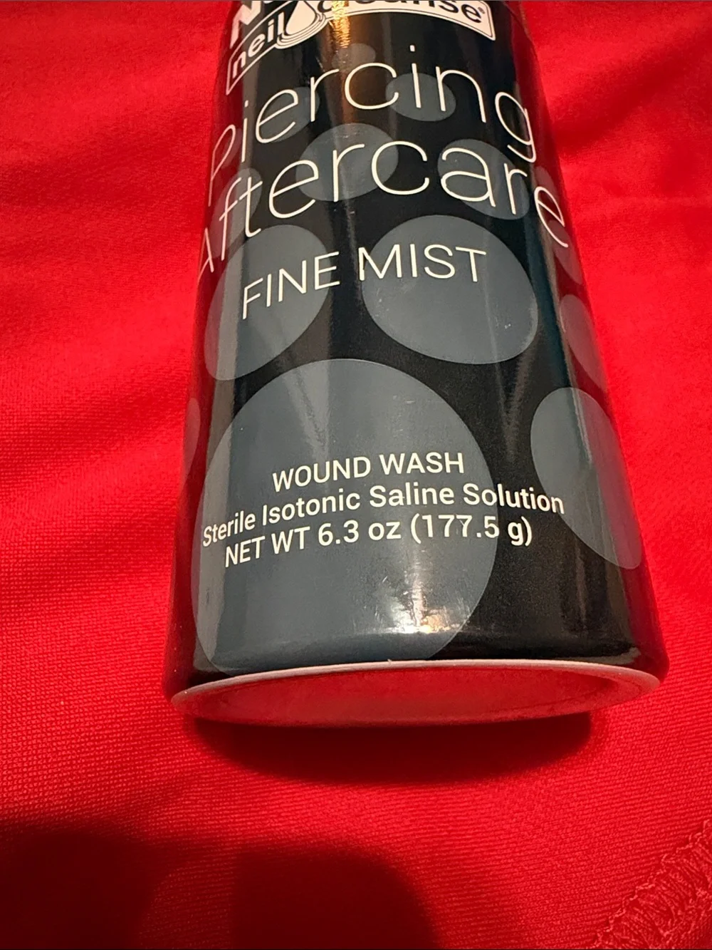 Piercing Aftercare Fine Mist Wound Wash never opened